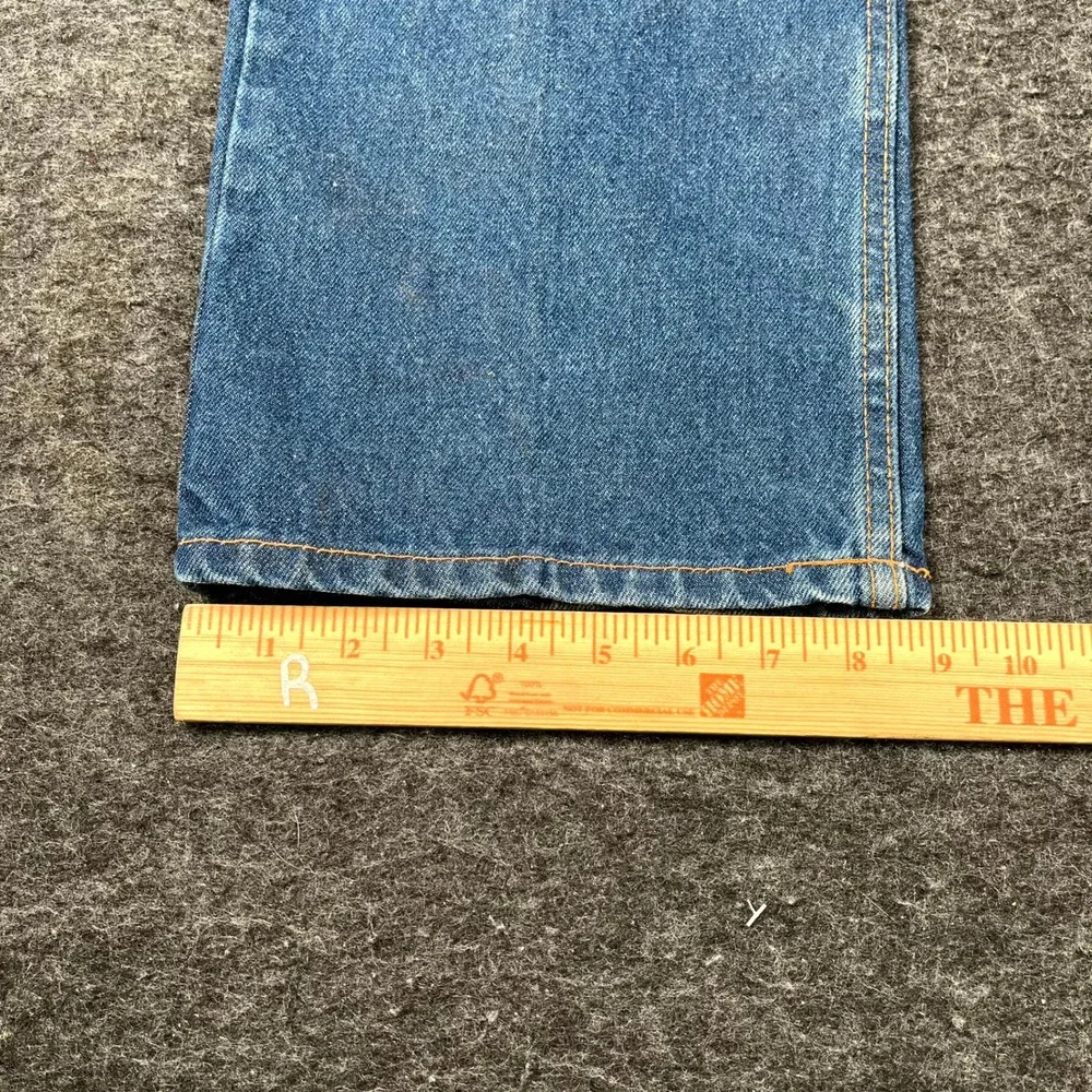 Vintage 90s Levis 501 Made in USA Straight Leg Button Fly Jeans Men 38x30 Blue
